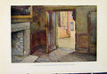 Original Old Antique Print Queen Marys Supper Room Holy Rood Palace Scotland