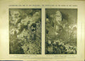 Original Old Antique Print 1906 Earthquate Fire San Francisco Queen Pacific 20th