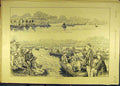 Original Old Antique Print 1894 Henley Regatta Boat Race Punt Thames River 19th