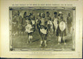 Original Old Antique Print 1906 Portrait Bambaata Braves Rebel Chief Warriors