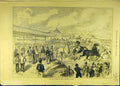 Old Antique Print 1873 King Italy Vienna Exhibition Horse Social History 19th