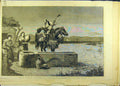 Original Old Antique Print Painting Road Gibralta Ansdell Royal Academy Fine Art