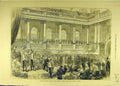 Original Old Antique Print 1873 Archduke Albert Vienna Prizes Riding School 19th