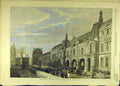 Old Antique Print 1869 River-Front Building Tuileries Palace France Paris 19th