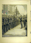 Original Old Antique Print 1888 Siers Berlin Oath Allegiance German Emperor 19th