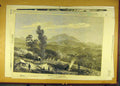 Old Antique Print 1884 Cashmere Sketches Ladak Mosque Maharajah Srinagar 19th