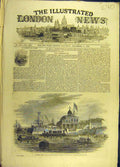 Original Old Antique Print 1846 Royal Visit Arundel Castle Queen Portsmouth 19th