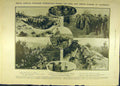 Original Old Antique Print 1907 King Prince Fushimi Aldershot Warfare 20th