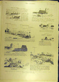 Original Old Antique Print 1898 Royal Niger Force Africa Sketches Social History