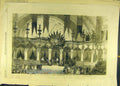 Original Old Antique Print 1855 Strasbourg Railway Station Paris France Sketch