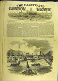 Original Old Antique Print 1852 Antwerp Royal Fleet Holland Social History 19th