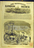 Original Old Antique Print 1858 Mussulman Marriage Procession India Indian 19th