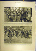 Old Antique Print 1898 Prince Fete Russia Canton Indian Frontier Peshawur 19th