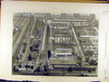 Original Old Antique Print 1883 Fisheries Exhibition Buildings International