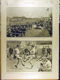 Old Antique Print 1898 President Mckinley Virginia Spanish-American War 19th