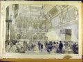 Original Old Antique Print 1858 Royal Marriage Berlin Ball Frederick-William