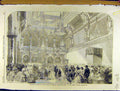 Original Old Antique Print 1858Royal Marriage Berlin Polonaise Ball St. James