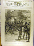 Old Antique Print 1898 Crisis Italy Military Milan Capucine Convent Riot 19th