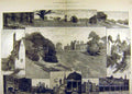 Original Old Antique Print 1888 Knole Lord Sackville Estate Chapel Hall Park