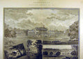 Original Old Antique Print 1884 Military Tournament Agricultural Hall Islington