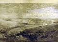 Original Old Antique Print 1872 Brighton Volunteer Review Newmarket Hill Easter