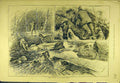 Original Old Antique Print 1884 Otter Hunting Cover Yorks. Hounds Dogs Sport
