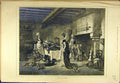 Original Old Antique Print 1881 Good Day'S Sport Rabbits Game Social History
