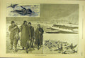 Original Old Antique Print 1893 Wild-Fowling Weather Game-Bird Shooting Sport