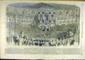 Old Antique Print 1860 Orpheonist Festival Crystal Palace Social History 19th