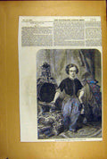 Original Old Antique Print 1847 Prince Wales Birthday Suit Portrait Royal 19th