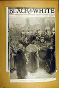 Old Antique Print 1900 Lord Mayor Queen Victoria London Sovereign Royal 20th
