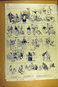 Original Old Antique Print 1883 English Christmas Paris Sketches Holidays Tommy