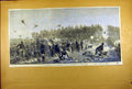 Original Old Antique Print 1865 Shooting Party Compiegne Lange Fine Art 19th