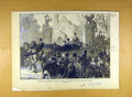 Original Old Antique Print 1872 Prince Wales Princess Railway Station Windsor