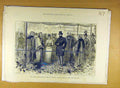 Original Old Antique Print 1882 Prince Princess Wales Hastings Alexandra Park