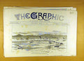 Original Old Antique Print 1885 Boom Naval Bay Ships Boats Navy 19th