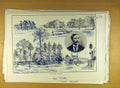 Original Old Antique Print 1892 Essex Beagles Harry-Looman Shernhall Victorian