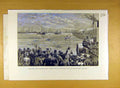 Original Old Antique Print Queen Deep-Water Empress Dock Southampton Royal Yacht