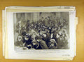 Old Antique Print 1898 Dinner Ragged School Children Guildhall Christmas 19th