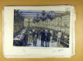 Original Old Antique Print 1883 Christmas Day Troops Port Said Entertainment