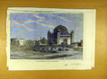 Original Old Antique Print 1871 Tomb Mohmmed Adil-Chah Beejapoor India Victorian