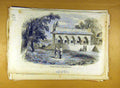 Original Old Antique Print 1857 Hall Justice Delhi Court India Indian Building