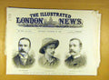 Original Old Antique Print 1890 Africa Expedition Troup Ward Jameson Portrait