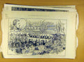 Old Antique Print 1884 Dinner Earl Dufferin Viceroy India Belfast Ireland 19th