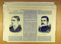 Old Antique Print 1884 Yachting Portrait Roberts Sergeant-Major Woodgett 19th
