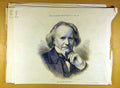 Original Old Antique Print 1886 Portrait T. Webster R.A. Gentleman Victorian