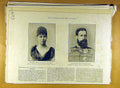 Original Old Antique Print 1890 Princess Victoria Prussia Germany Prince Adolf