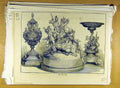Original Old Antique Print 1872 Ascot Plate Trophy Cup Racing Sport Victorian