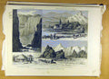 Original Old Antique Print 1884 Bechuana-Land Sketches Boer Africa Kalahari 19th