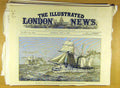 Original Old Antique Print 1882 Crisis Egypt Gun-Boats Dee Don Suez Canal Naval